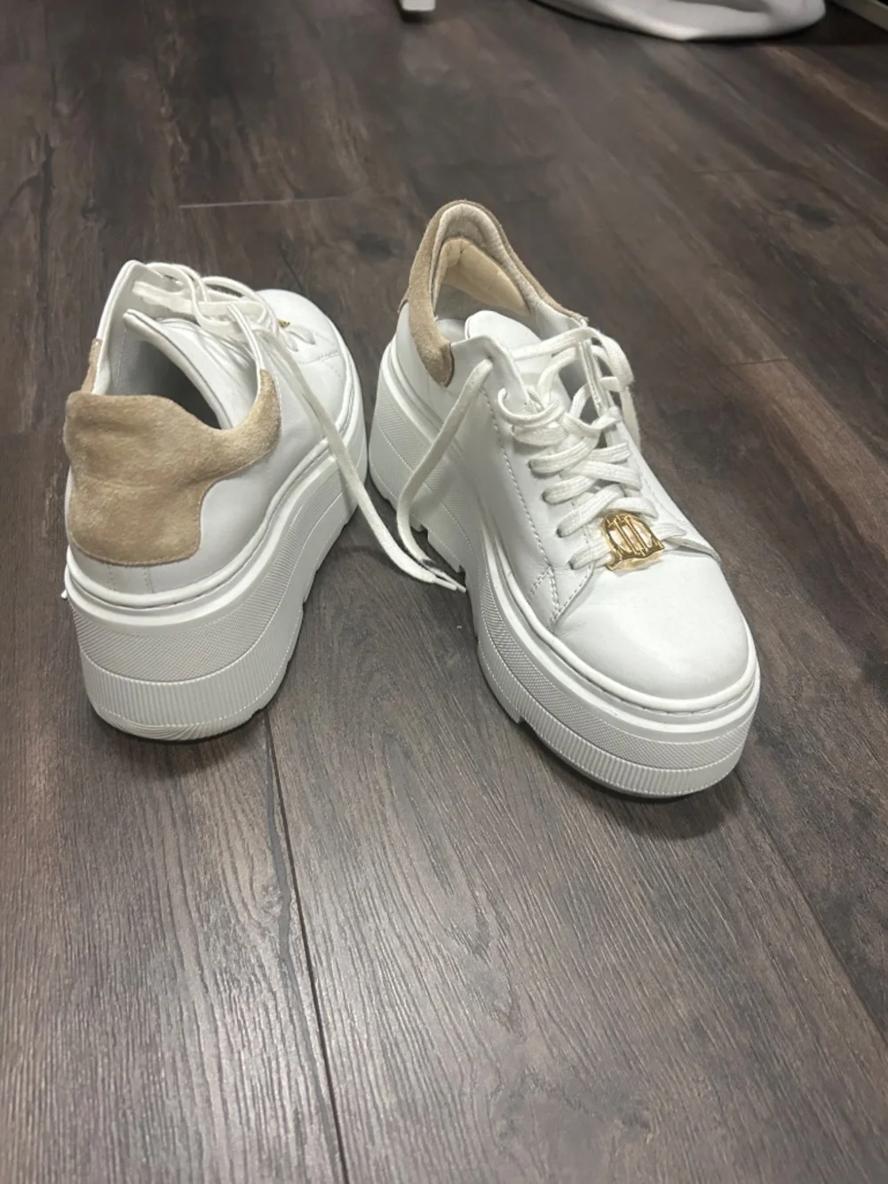 Thick Sole Platform Sneakers by the fashion brand By o la la...!